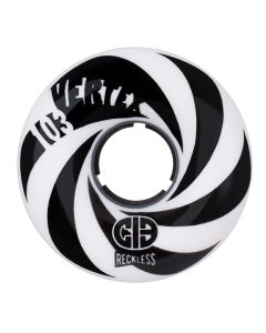 RUEDAS QUAD CIB CHICKS IN BOWLS VERTEX 61MM 103A NEGRO-BLANCO (PACK 4)