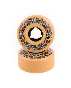 RUEDAS QUAD MOXI TRICK 55MM 97A LEOPARD (PACK 4)