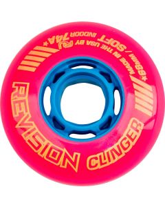 RUEDAS REVISION CLINGER INDOOR 68MM 74A PINK-BLUE (PACK 4)