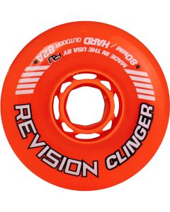 REVISION CLINGER OUTDOOR 80MM 82A ORANGE-ORANGE WHEELS (4 PACK)