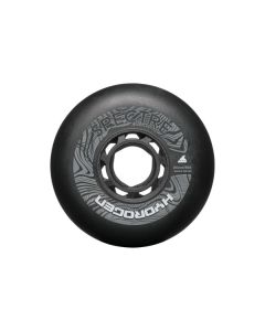 RUEDAS ROLLERBLADE HYDROGEN SPECTRE 80MM 85A NEGRO (PACK 4)