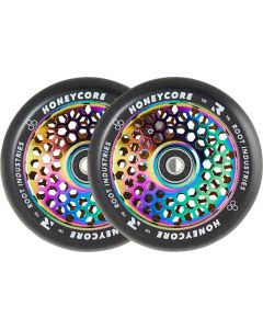 RUEDAS SCOOTER ROOT HONEYCORE 110MM NEGRO-NEOCHROME (PACK 2)