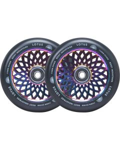 RUEDAS SCOOTER ROOT LOTUS 110MM ROCKET FUEL-BLACK (PACK 2)