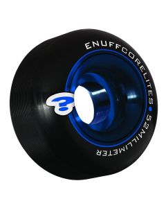 RUEDAS SKATE ENUFF CORELITES 52MM 101A NEGRO-AZUL (PACK 4)