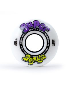 RUEDAS SKATE ENUFF SUPER SOFTIE 55MM 85A BLANCO (PACK 4)