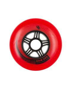 RUEDAS UNDERCOVER RAW 100MM 85A ROJO (PACK 3)