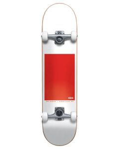 SKATE GLOBE G0 BLOCK SERIF WHITE-RED 8,0’’
