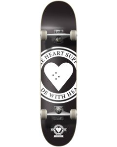SKATE HEART SUPPLY LOGO BADGE NEGRO 7,75’’