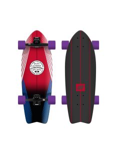 HYDROPONIC FISH LINES RED 28’’ SURFSKATEX9,3’’ SURFSKATE