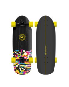 HYDROPONIC ROUNDED GLITCH 30’’ SURFSKATEX10’’ SURFSKATE