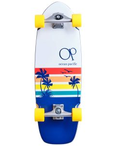OCEAN PACIFIC SUNSET WHITE-NAVY 29,5’’ SURFSKATE