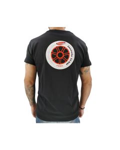 INERCIA TEAM PRO WHEEL MAN BLACK T-SHIRT