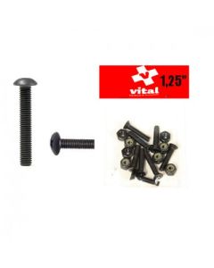 VITAL PAN HEAD PHILLIPS 1,25'' SCREWS (8 PACK)