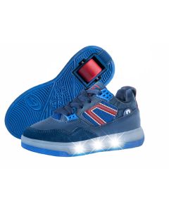 BREEZY ROLLERS LIGHT BEAM BLUE-RED 2195700 SHOES WITH WHEELS