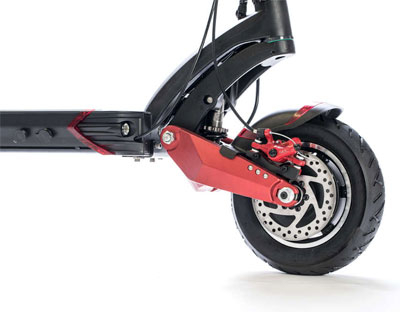 Frenos de un patinete eléctrico