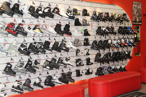 Venta de patines en la tienda Inercia